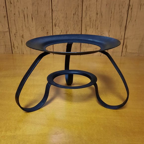 Vintage Inland Glass Coffee Carafe with Warmer - Picture 3 of 4